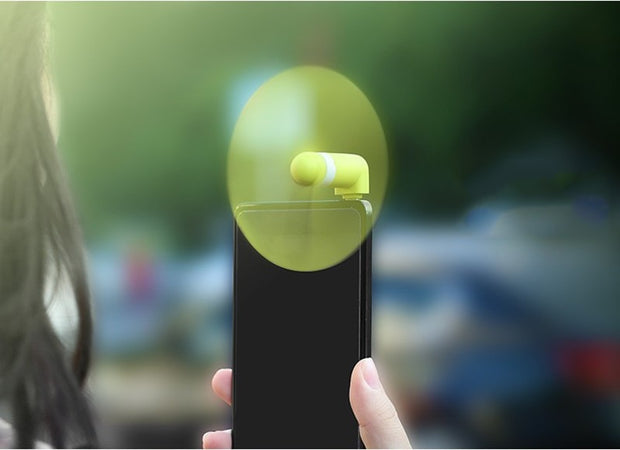Micro USB Gadget Fan Summer USB Windmill for Mobline Phone - Detox Store