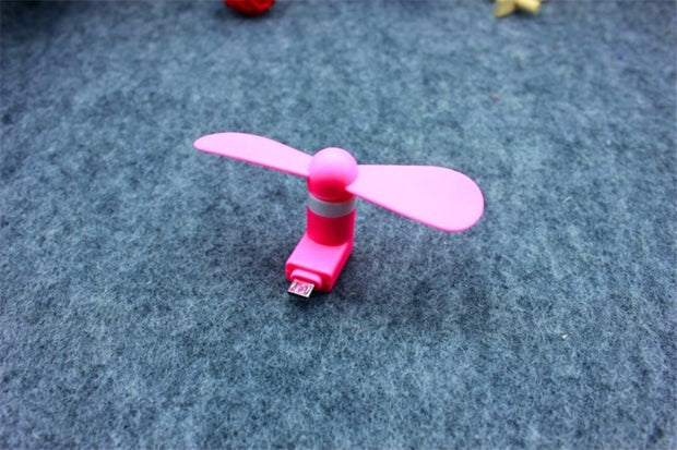 Micro USB Gadget Fan Summer USB Windmill for Mobline Phone - Detox Store