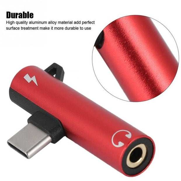 Earphone Converter USB Type-C Headphones Audio Adapter - Detox Store