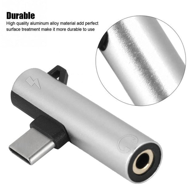 Earphone Converter USB Type-C Headphones Audio Adapter - Detox Store