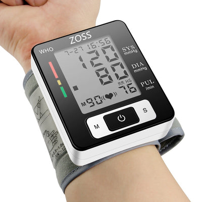 English or Russian Voice Cuff Wrist Sphygmomanometer Blood Presure Meter - Detox Store