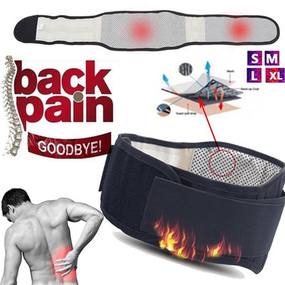 Self heating Magnetic Therapy Back Waist Support Belt - Detox Store