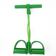 4 Tube Strong Fitness Resistance Bands Latex Pedal Exerciser - Detox Store