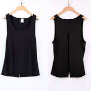 Women Yoga Vest T-shirt Hollow Back Sports Fitness Tank Top - Detox Store