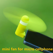 Micro USB Gadget Fan Summer USB Windmill for Mobline Phone - Detox Store