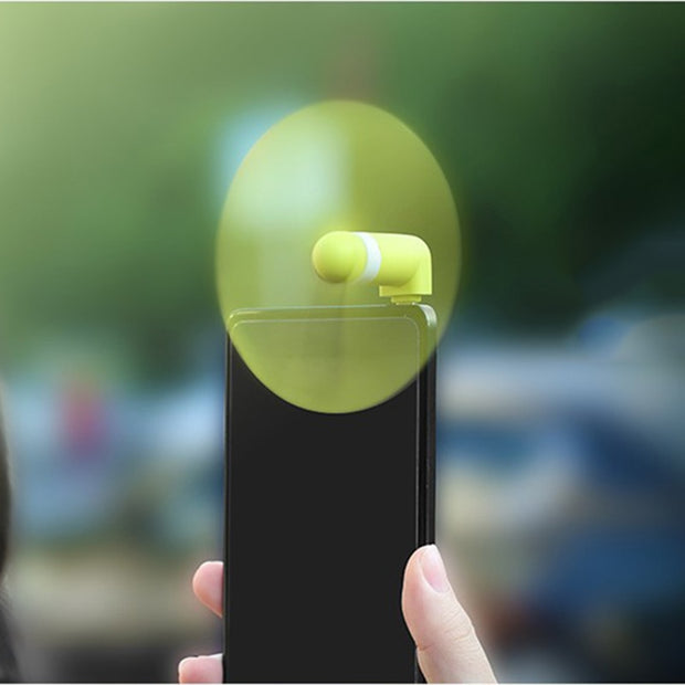 Micro USB Gadget Fan Summer USB Windmill for Mobline Phone - Detox Store
