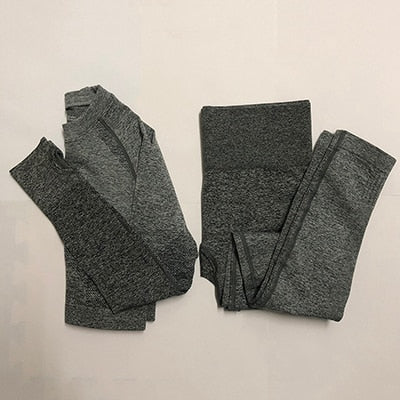 Women Yoga Set Gym Workout Clothing Set - Detox Store