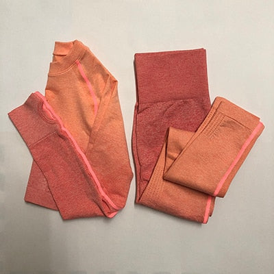 Women Yoga Set Gym Workout Clothing Set - Detox Store