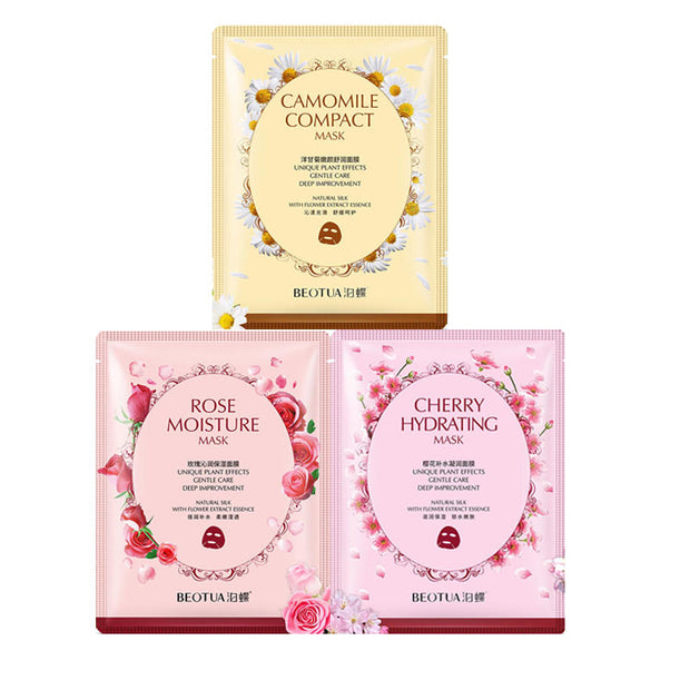 Gold mask Plant flowers Collagen - Detox Store