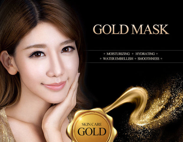 Gold mask Plant flowers Collagen - Detox Store