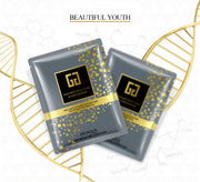 Gold mask Plant flowers Collagen - Detox Store