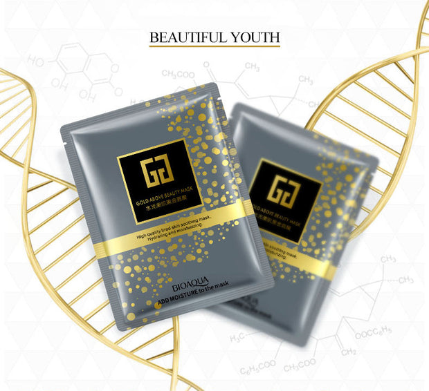 Gold mask Plant flowers Collagen - Detox Store