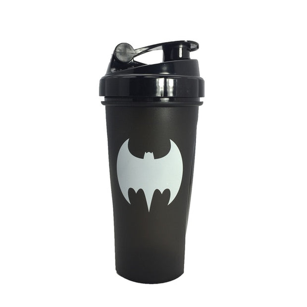Super Heroes Shaker Bottle Sports Whey Protein Powder Mixing Bottle - Detox Store